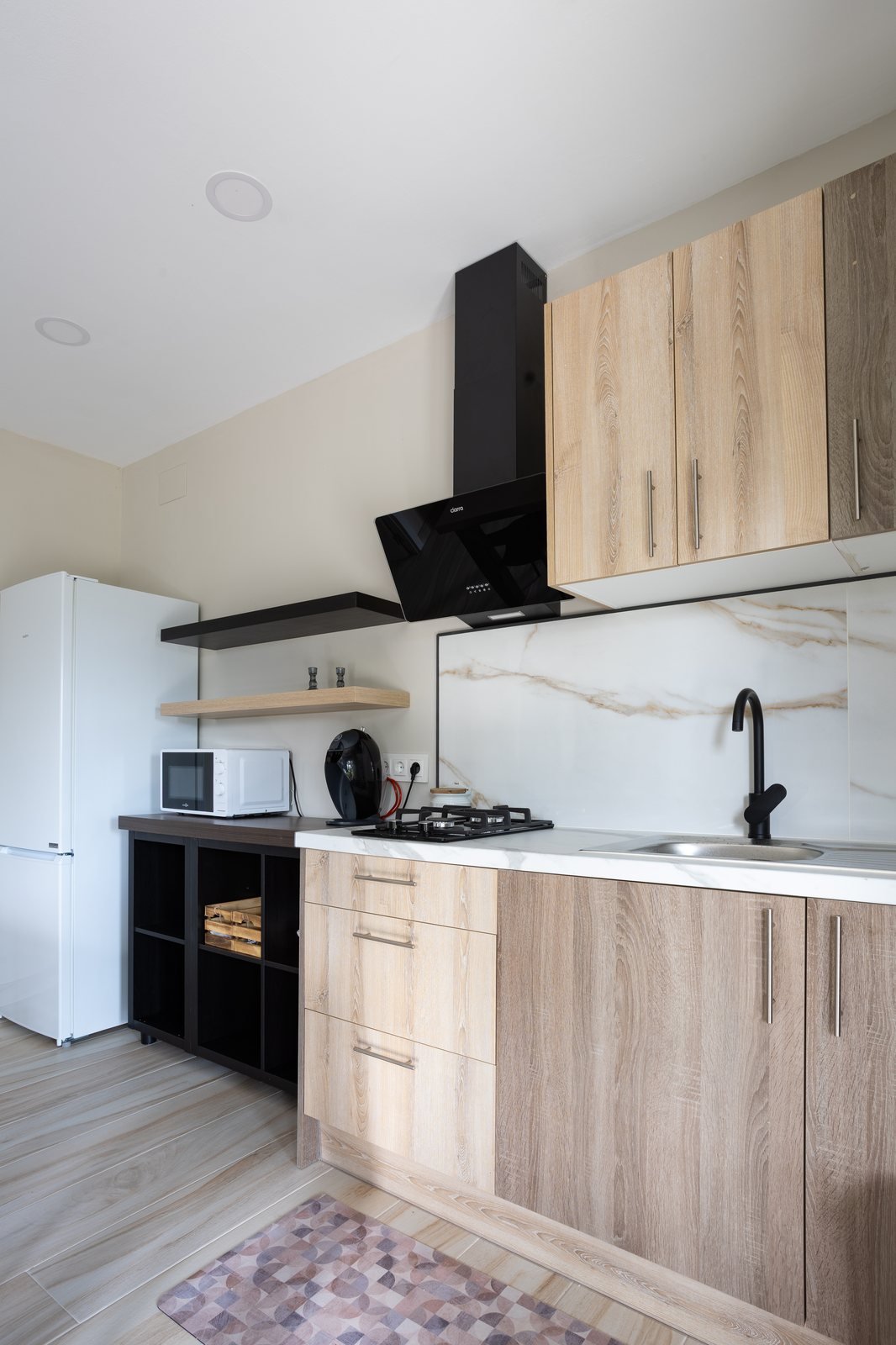 Cocina del apartamento Río
